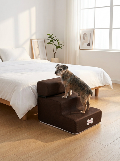 Kompakte Hundetreppe - Lifestyle Schlafzimmer