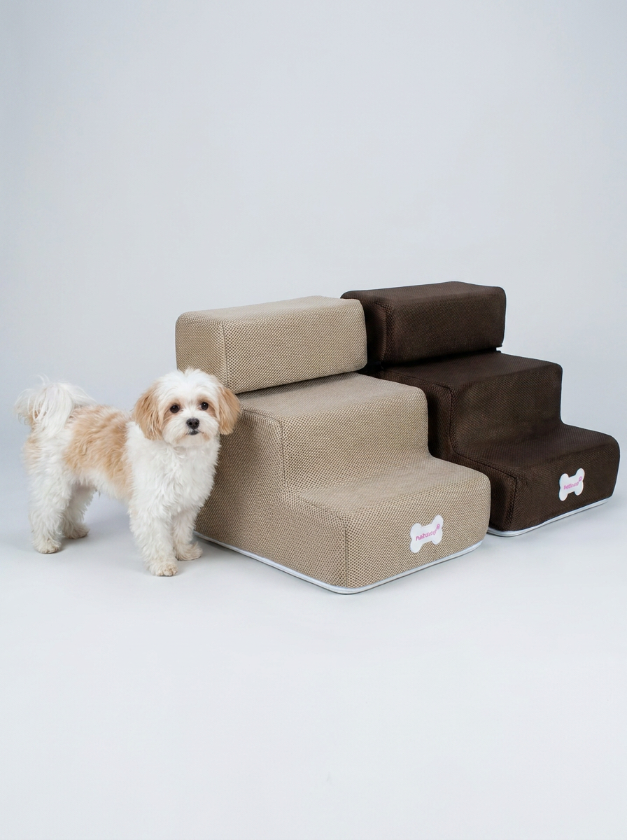 Kompakte Hundetreppe - Größenvergleich